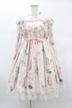 画像1: Angelic Pretty / Girly Roomワンピース Free アイボリー H-24-12-20-029-AP-OP-NS-ZH