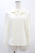 Lolime by mellfy memory / Cream Teaブラウス M IVORY H-24-12-22-1006-0-BL-NS-ZH