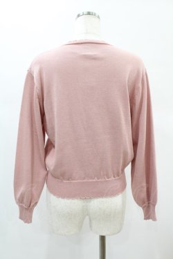 画像2: F&A / シアーフラワー釦UVカットニットカーディガン Free LIGHT PINK H-24-12-22-1014-LO-TO-NS-ZH