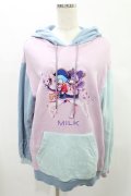 MILK / Kiki&Lalaロングパーカー  MIXカラー H-24-12-22-016-ML-TO-NS-ZH