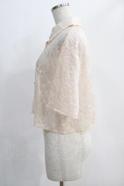 画像2: Fi.n.t / 総レースクロップドシャツ Free LIGHT PINK H-24-12-23-1080-CA-BL-NS-ZH