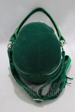 画像2: KILL STAR / Grave Digger Skull Handbag  グリーン H-24-12-23-001-SL-BG-NS-ZH