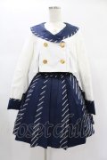 Angelic Pretty / Bunny College Formal Set Free ネイビー H-24-12-24-1013-AP-OP-NS-ZH