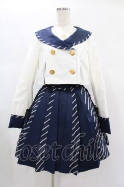 画像1: Angelic Pretty / Bunny College Formal Set Free ネイビー H-24-12-24-1013-AP-OP-NS-ZH