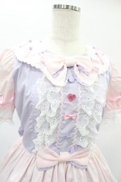 画像4: Angelic Pretty / Ribbon Partyワンピース Free ラベンダー/ピンク H-24-12-24-1017-AP-OP-NS-ZH