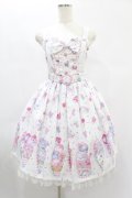 Angelic Pretty / Decoration Ice Creamジャンパースカート Free シロ H-24-12-24-1020-AP-OP-NS-ZH