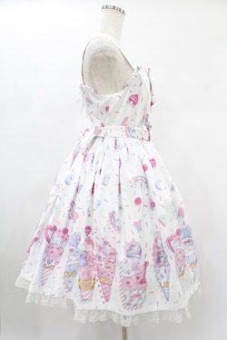 画像3: Angelic Pretty / Decoration Ice Creamジャンパースカート Free シロ H-24-12-24-1020-AP-OP-NS-ZH