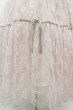 画像4: Angelic Pretty / Romantic Lacy Dollスカート Free ピンク H-24-12-25-1013-AP-SK-NS-ZH