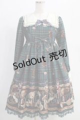 Angelic Pretty / British Bearワンピース Free グリーン H-24-12-25-002-AP-OP-NS-ZH