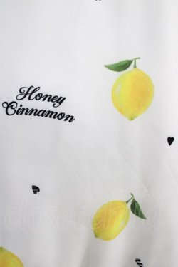 画像4: Honey Cinnamon / レモンプリントワンピース Free オフ H-24-12-25-015-LO-OP-NS-ZH