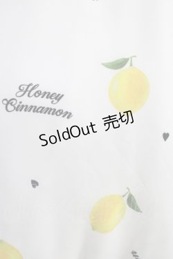 画像4: Honey Cinnamon / レモンプリントワンピース Free オフ H-24-12-25-015-LO-OP-NS-ZH