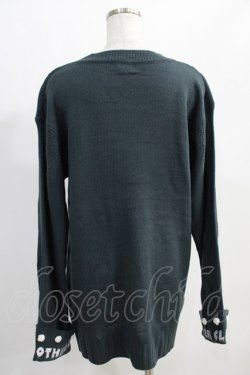 画像3: NieR Clothing / 袖ポンポン付きUNISEX KNIT  グレー H-24-12-26-046-PU-TO-KB-ZH