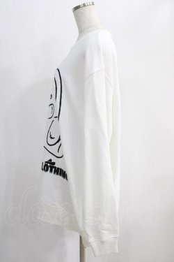 画像2: NieR Clothing / プリントSWEAT  2XL 白 H-24-12-26-054-PU-TO-KB-ZH