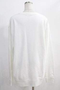 画像3: NieR Clothing / プリントSWEAT  2XL 白 H-24-12-26-054-PU-TO-KB-ZH