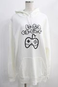 NieR Clothing / OVERSIZE GAMING PULLOVER PARKA　パーカー 2XL 白 H-24-12-26-055-PU-TO-KB-ZH