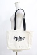 epine / shop bag tote  アイボリー H-24-12-26-1003-GO-BG-NS-ZH