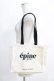 画像1: epine / shop bag tote  アイボリー H-24-12-26-1003-GO-BG-NS-ZH (1)