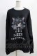 画像1: NieR Clothing / プリントSWEAT  XL 黒 H-24-12-26-064-PU-TO-KB-ZH (1)