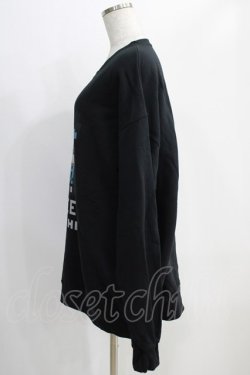 画像2: NieR Clothing / プリントSWEAT  XL 黒 H-24-12-26-067-PU-TO-KB-ZH