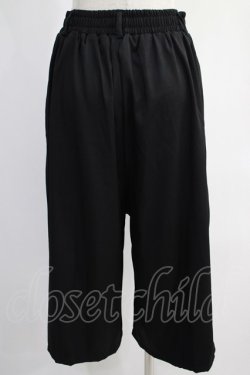 画像3: NieR Clothing / 2WAY SIDE ZIP WIDE PANTS  黒×緑 H-24-12-26-025-PU-PA-KB-ZH