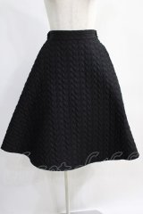 Candy Stripper / HEART QUILT SKIRT 1 黒 H-24-12-27-029-PU-SK-KB-ZH