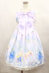 Angelic Pretty / Fairy Seasonディズニープリンセスジャンパースカート Free ラベンダー H-24-12-27-1005-AP-OP-NS-ZH