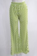 Candy Stripper / EASY FLARE CHINA PANTS  ライトグリーン H-24-12-27-058-PU-PA-KB-ZH