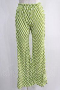 Candy Stripper / EASY FLARE CHINA PANTS  ライトグリーン H-24-12-27-058-PU-PA-KB-ZH