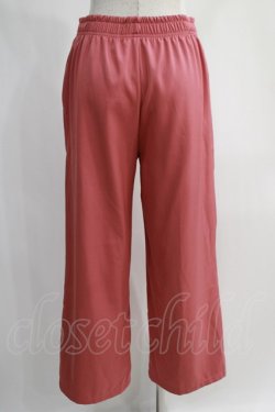 画像3: NieR Clothing / ロゴ刺繍入り PINK WIDE PANTS  ピンク H-24-12-27-059-PU-PA-KB-ZH