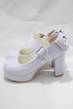 画像2: RoseMarie seoir / lady ribbon shoes L ラベンダー H-24-12-28-1077-LO-SH-NS-ZH