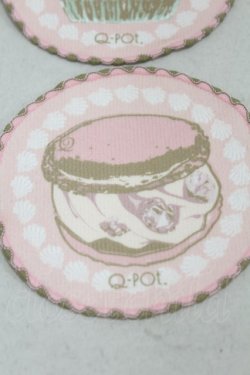 画像2: Q-pot. / タオルコースター  マカロン H-24-12-29-2056-QP-ZA-KB-ZH