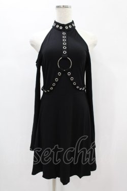 画像1: KILL STAR / HELTER LONG SLEEVE DRESS S ブラック H-24-12-29-2030-SL-OP-KB-ZH