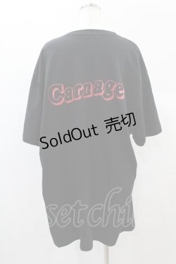 画像2: MILKBOY / CARNAGE BEAR TEE 2XL ブラック H-25-01-02-049-MB-TO-KB-ZT