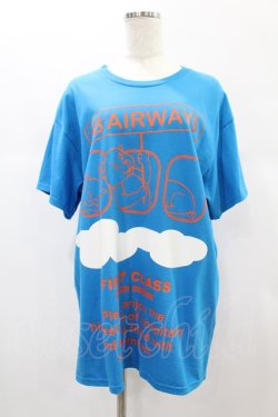 画像1: MILKBOY / MB AIRWAYS TEE  ブルー H-25-01-02-051-MB-TO-KB-ZT359