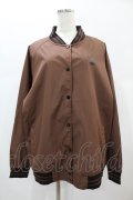 NieR Clothing / 内ポケット付きMILK CHOCOLATE BLOUSON 【ミケ】  茶 H-25-01-02-058-PU-JA-KB-ZH