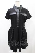 KILL STAR / MENACE COLLAR DRESS L ブラック H-25-01-02-2019-SL-OP-KB-ZH