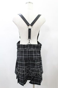 画像2: KILL STAR / SHADOWS SUSPENDER MINI SKIRT L ブラック H-25-01-02-2021-SL-SK-KB-ZH