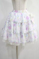 Angelic Pretty / Fluffy Puff Bunnyスカート Free オフ H-25-01-03-024-AP-SK-NS-ZH