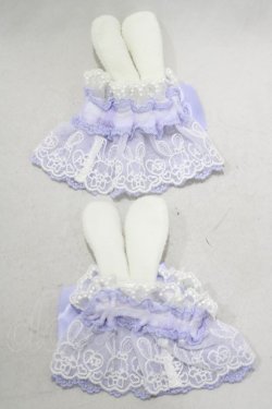 画像2: Angelic Pretty / リリカルバニーレースお袖とめ  ラベンダー H-25-01-03-060-AP-ZA-NS-ZH