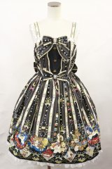 Angelic Pretty / TOY HARMONYジャンパースカート Free ブラック H-25-01-05-003-AP-OP-NS-ZH