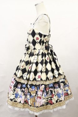 画像2: Angelic Pretty / Wonder Toy ジャンパースカートSet Free ブラック H-25-01-05-002-AP-OP-NS-ZH