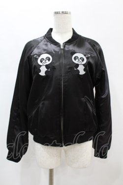 画像1: Candy Stripper / ANARCHY PEPE SOUVENIR JACKET S 黒 H-25-01-06-044-PU-JA-KB-ZH