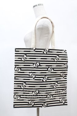 画像1: Candy Stripper / BORDER PEPE TOTE   H-25-01-06-045-PU-BG-KB-ZH