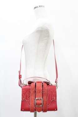 画像1: Candy Stripper / MY LITTLE CANDY RIBBON HAND BAG  RED H-25-01-06-048-PU-BG-KB-ZH