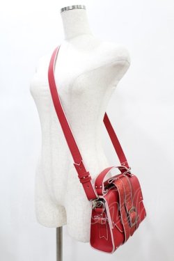 画像2: Candy Stripper / MY LITTLE CANDY RIBBON HAND BAG  RED H-25-01-06-048-PU-BG-KB-ZH