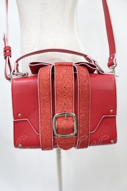 画像3: Candy Stripper / MY LITTLE CANDY RIBBON HAND BAG  RED H-25-01-06-048-PU-BG-KB-ZH