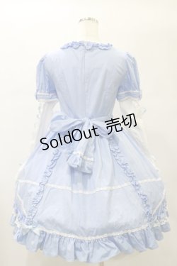 画像2: Angelic Pretty / クラシックローズワンピース Free サックス H-25-01-07-053-AP-OP-NS-ZH