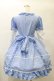 画像2: Angelic Pretty / クラシックローズワンピース Free サックス H-25-01-07-053-AP-OP-NS-ZH (2)