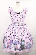 Angelic Pretty / Happy Treat Partyジャンパースカート Free ピンク H-25-01-07-1005-AP-OP-NS-ZH