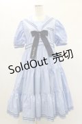 Angelic Pretty / Dolly Sailorワンピース Free サックス H-25-01-08-009-AP-OP-NS-ZH